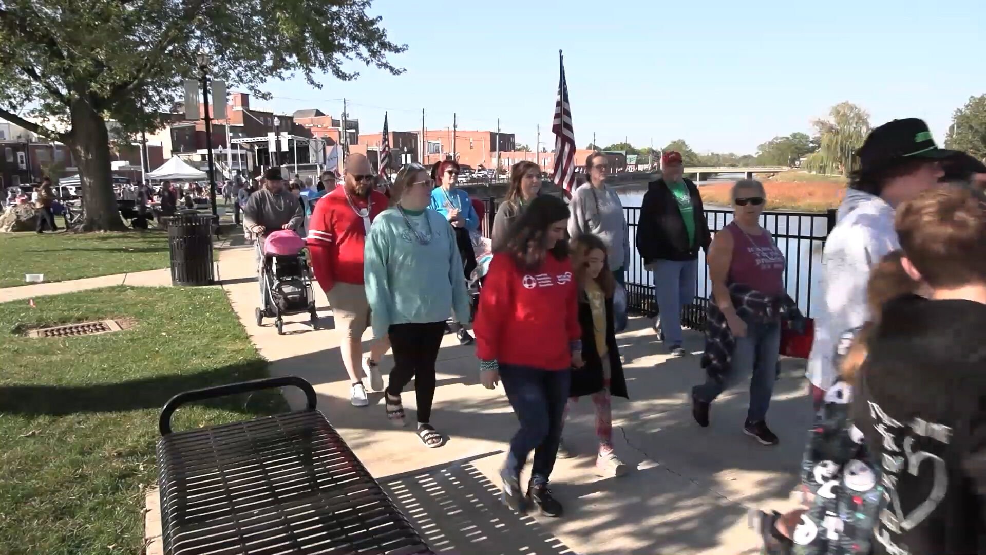 Auglaize County comes together for Out of the Darkness Suicide Awareness Walk
